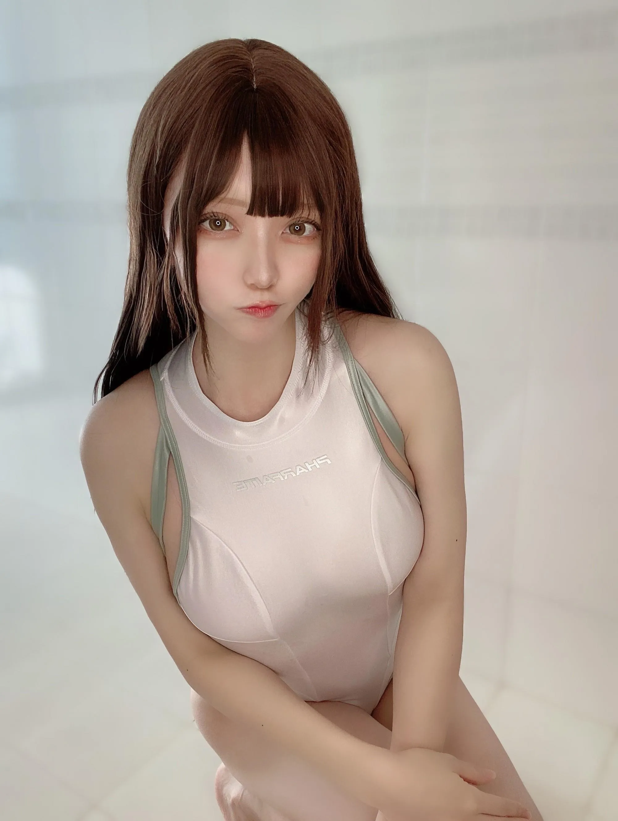 かさぎkasagi – NO.006 Fantia 2022-08月会员订阅-2022-08-30 初の競泳水着を着てみた [24P]插图8